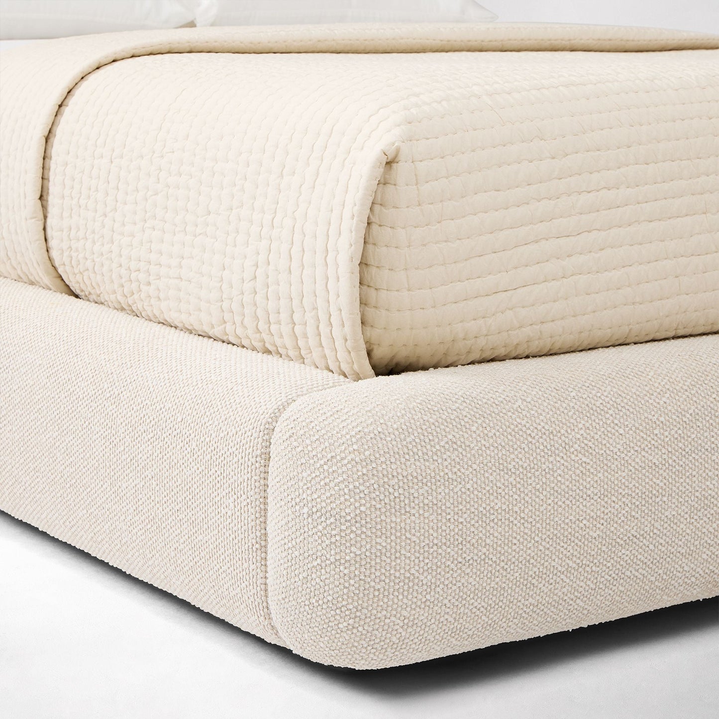 Drift King Bed (Beige)