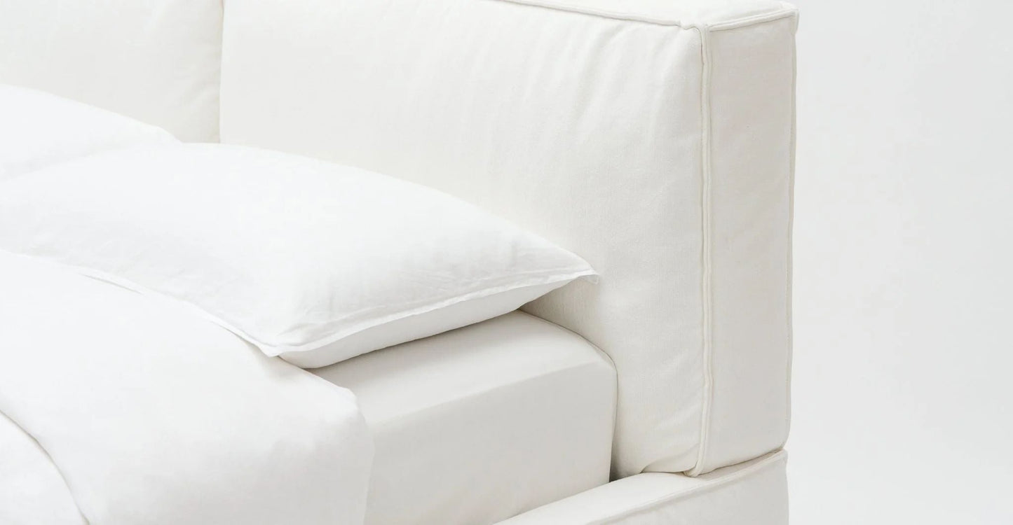 Fold King Bed (White)