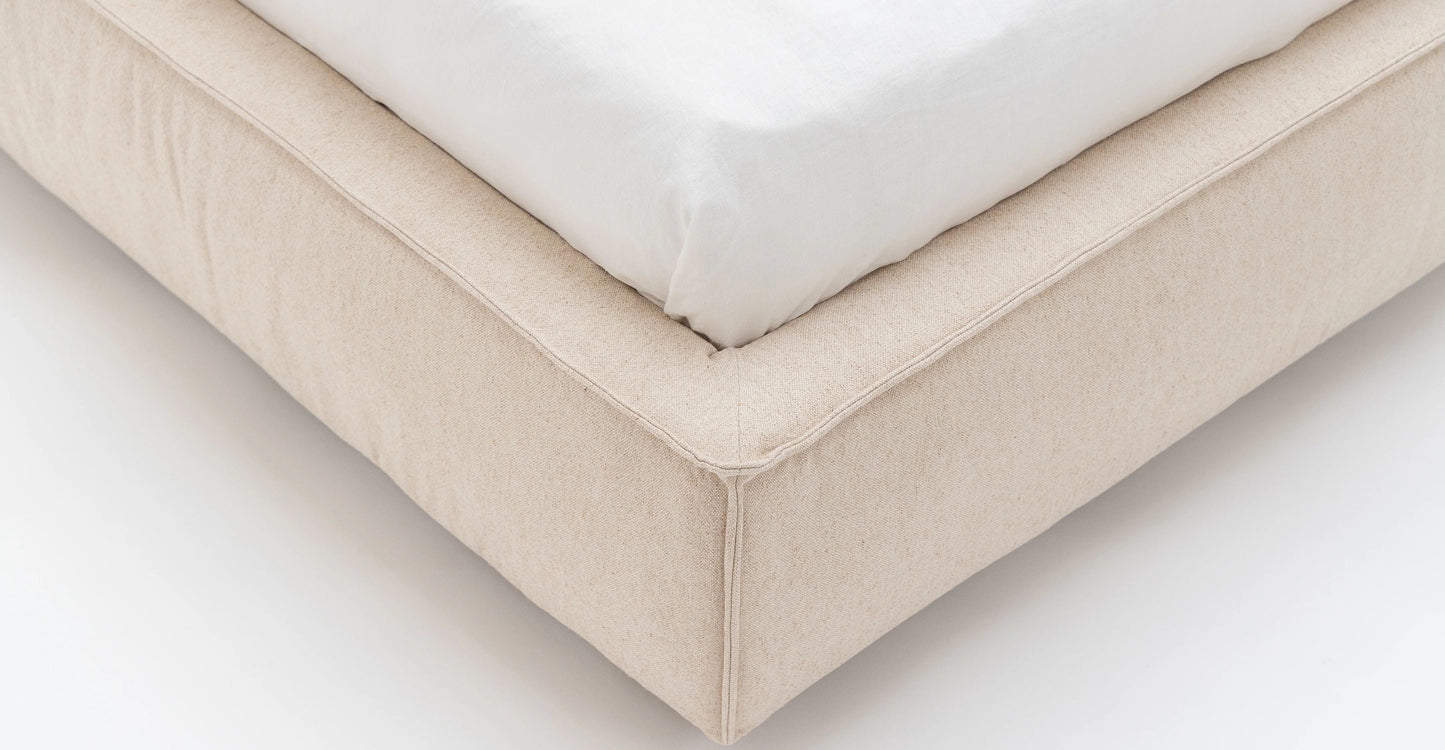 Fold King Bed (Beige)