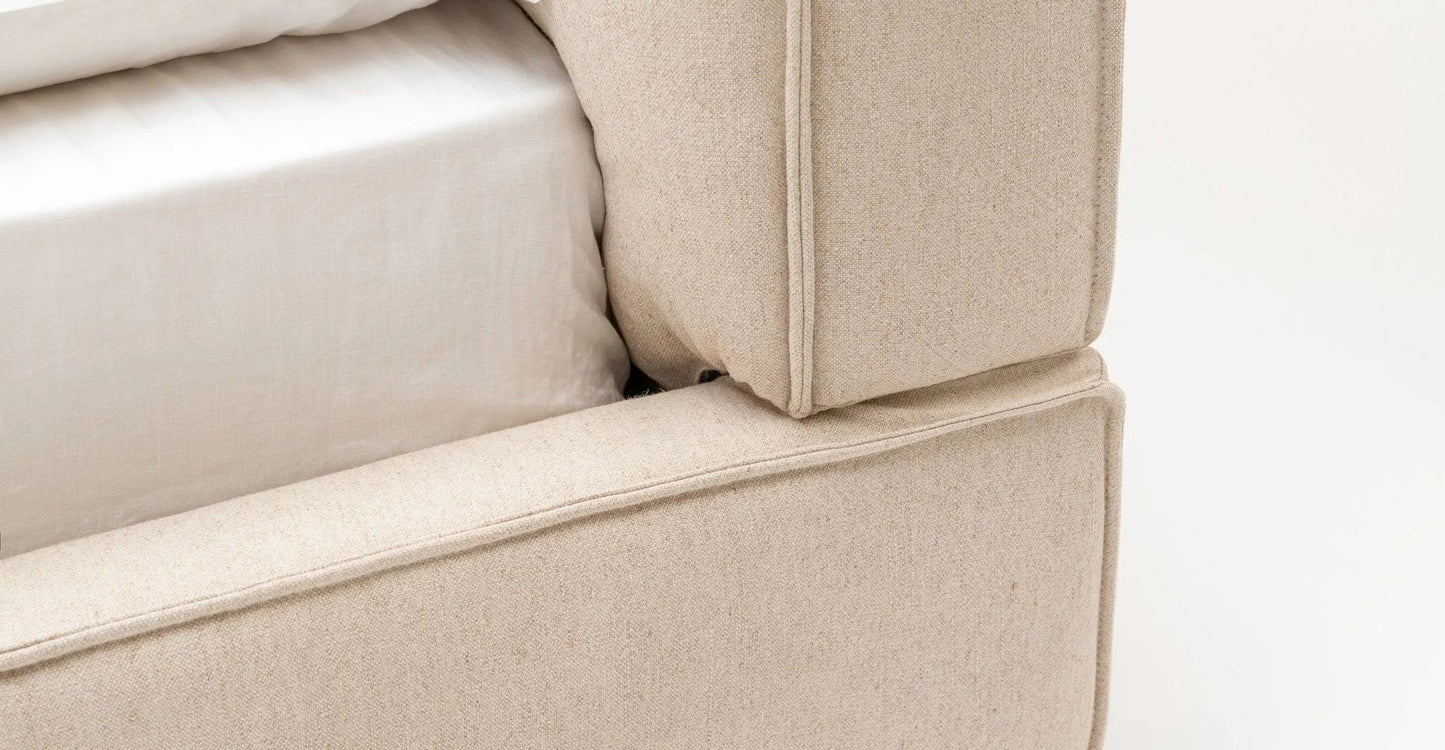 Fold King Bed (Beige)