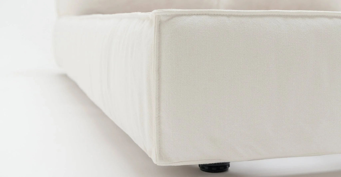 Fold King Bed (White)