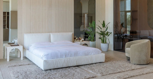 Fold King Bed (White)