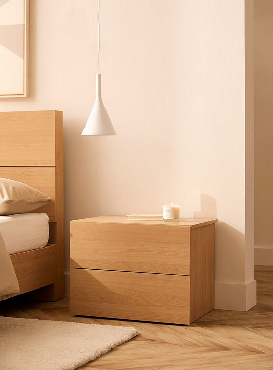 Fold Bedside Table (Natural)