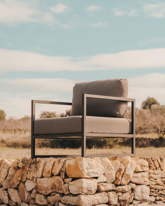 Fold Outdoor Armchair (Beige)