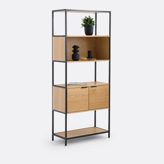 Fold Side Board 2 Cabinets Small