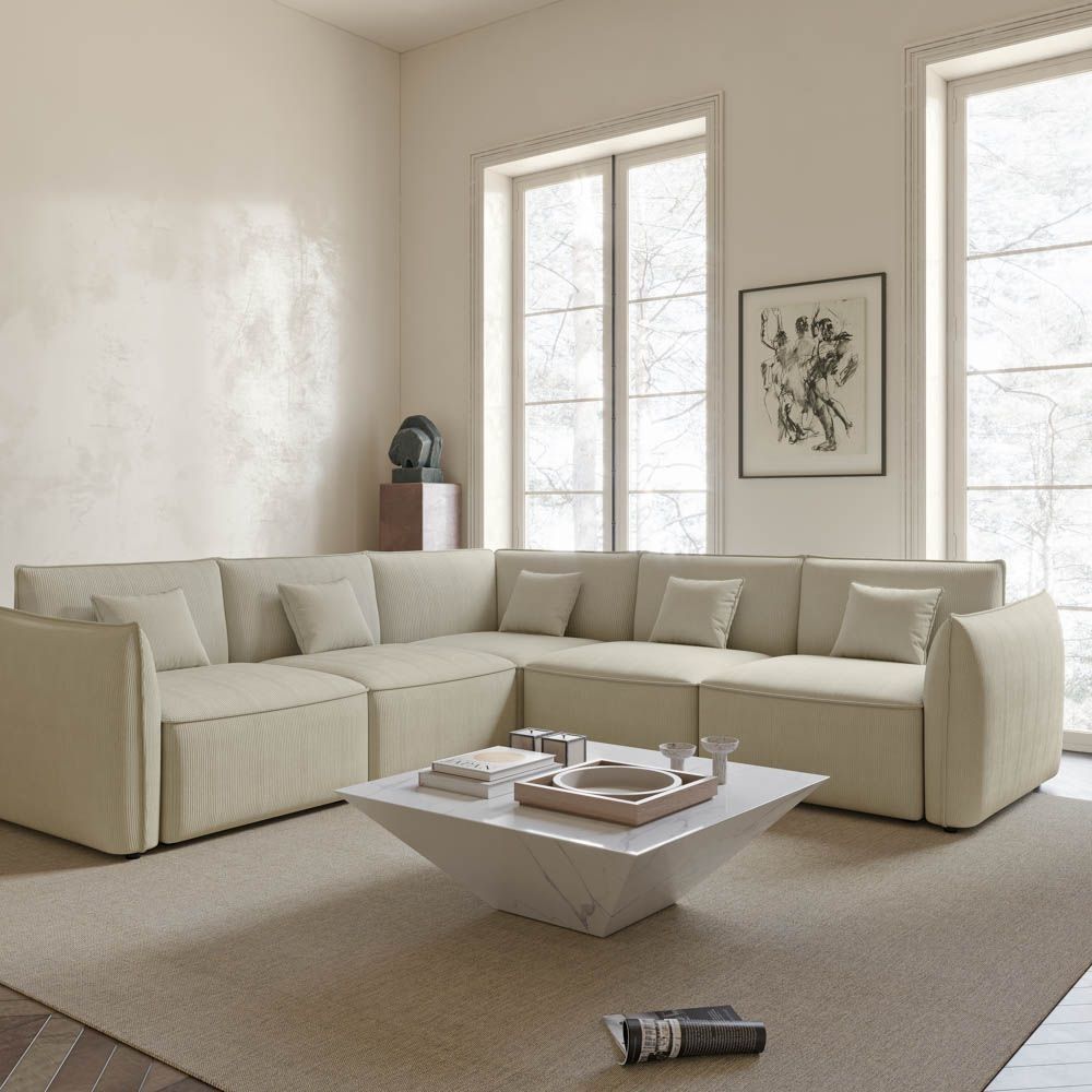 Kanso Five Seater L Shape
