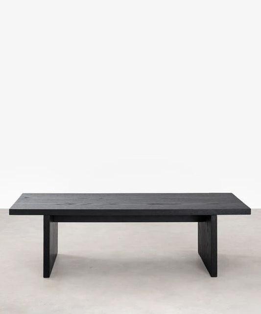 Loom Rectangular Coffee Table (Black)