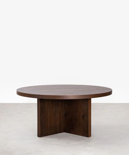 Loom Round Coffee Table (Brown)
