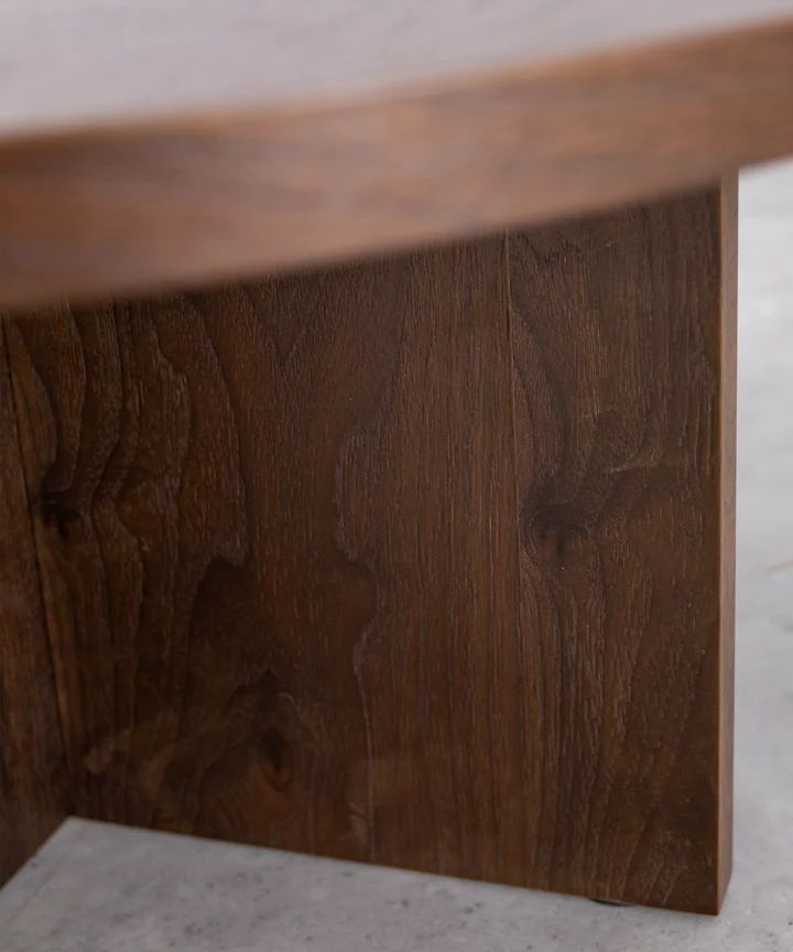 Loom Round Coffee Table (Brown)
