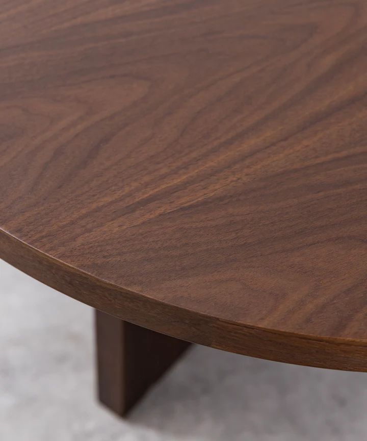 Loom Round Coffee Table (Brown)