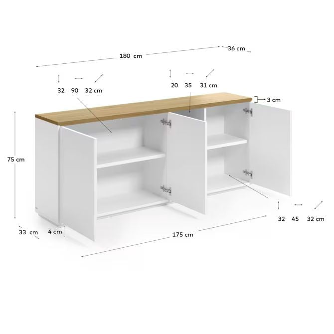 Loom SideBoard (Natural)
