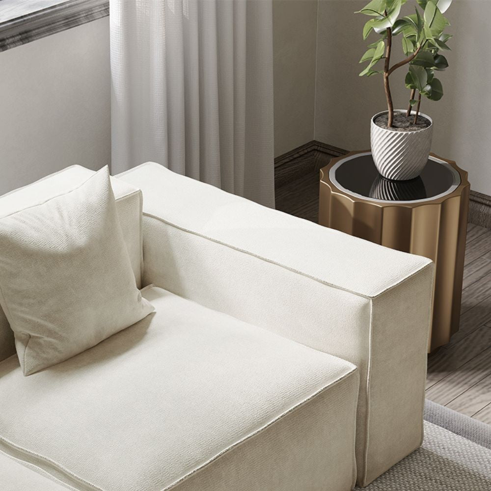 Metro Armchair with Ottoman