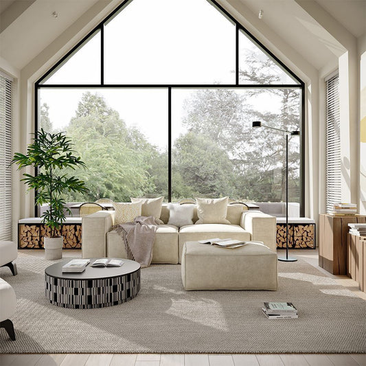 Metro Two Seater with Ottoman