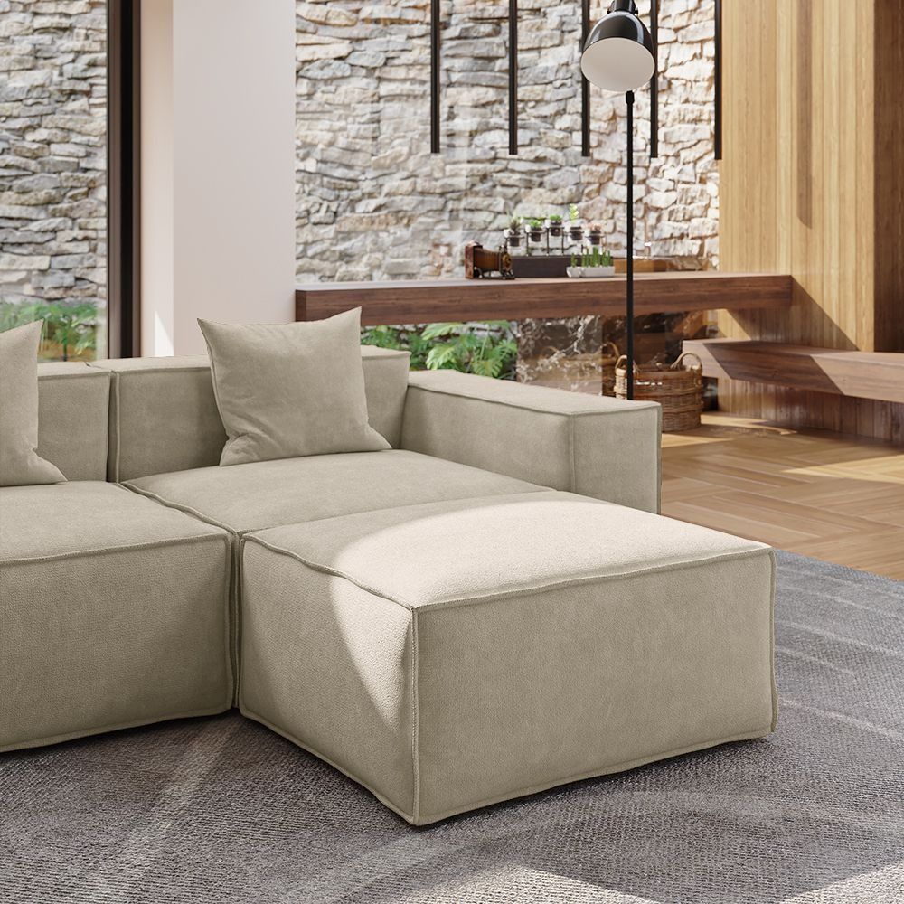 Metro Two Seater with Ottoman