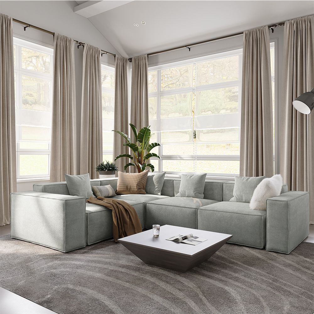 Metro Four Seater L Shape