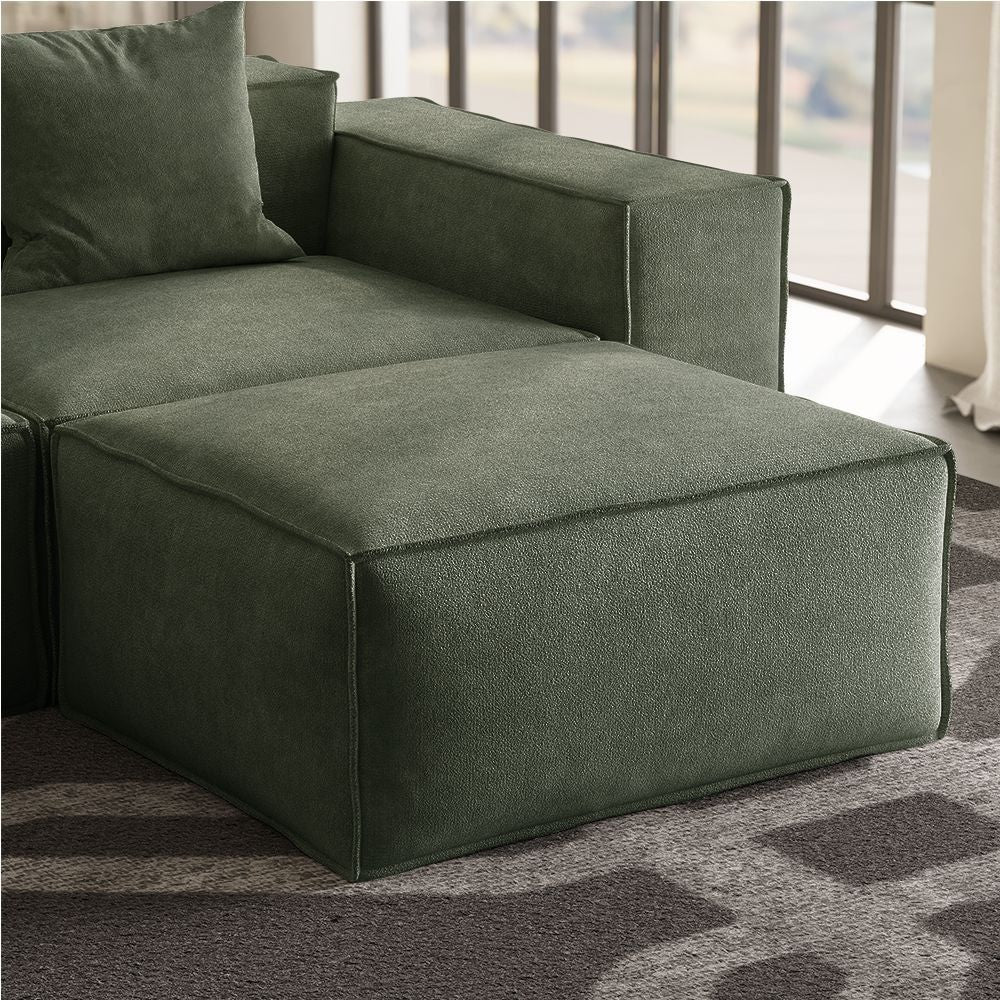Metro Five Seater L Shape with Ottoman