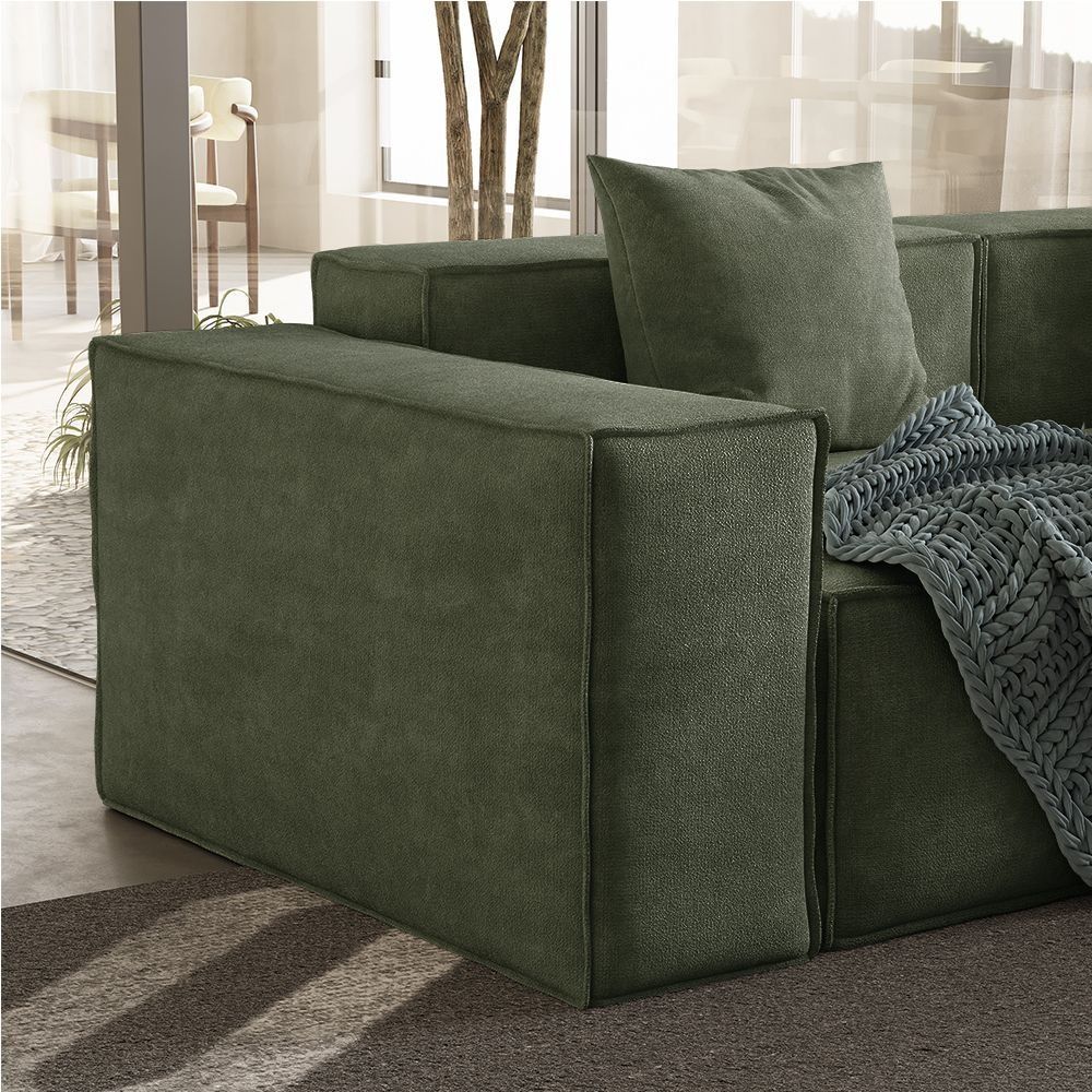 Metro Five Seater L Shape with Ottoman