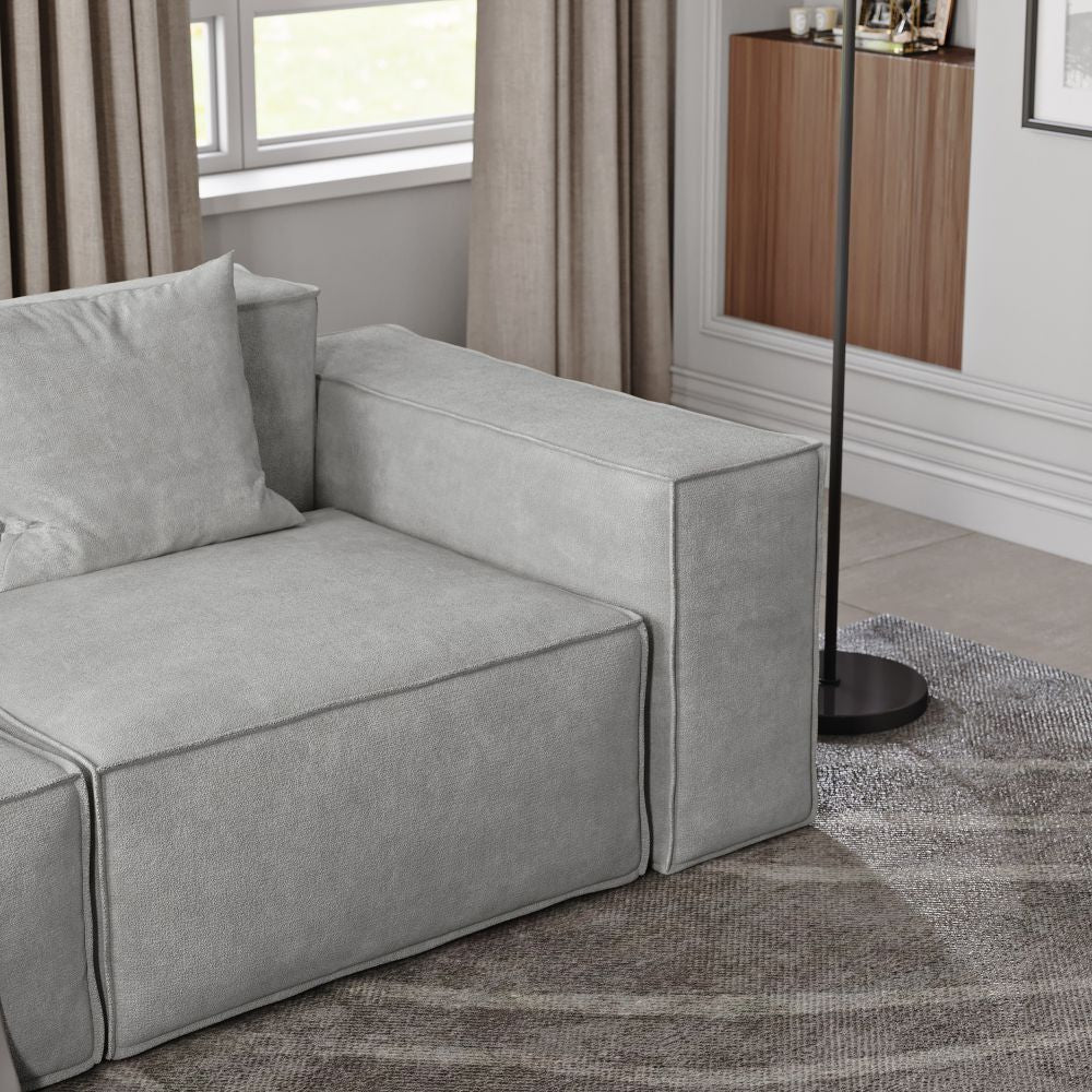 Metro Five Seater L Shape with Ottoman