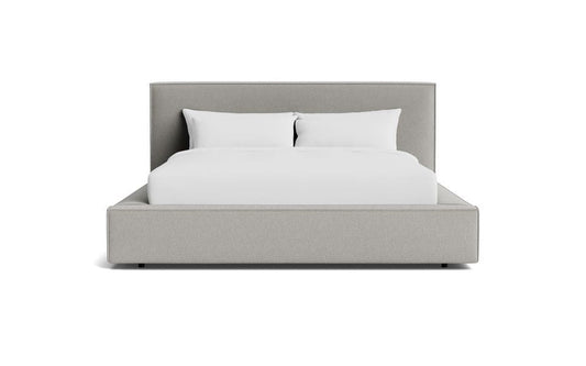Metro Queen Bed (Light Grey)