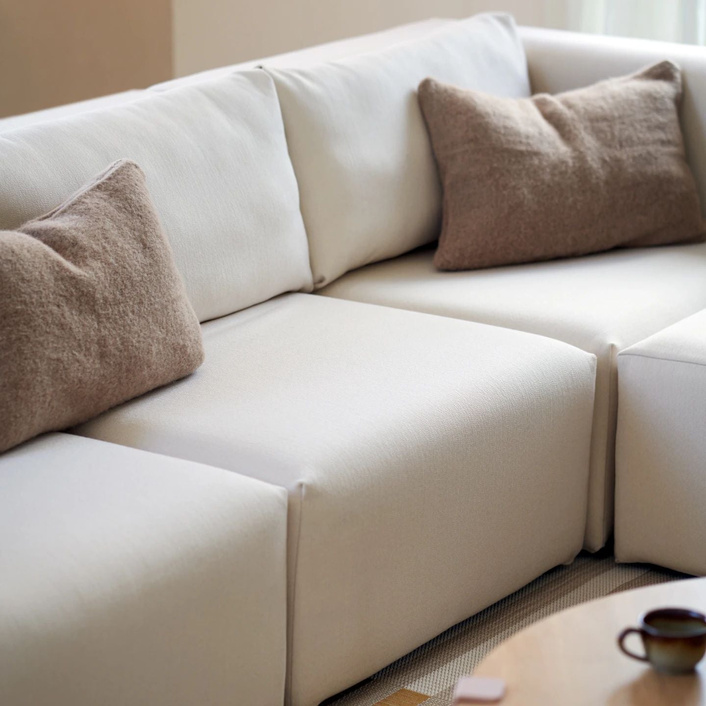Urban Armless Four Seater L Shape