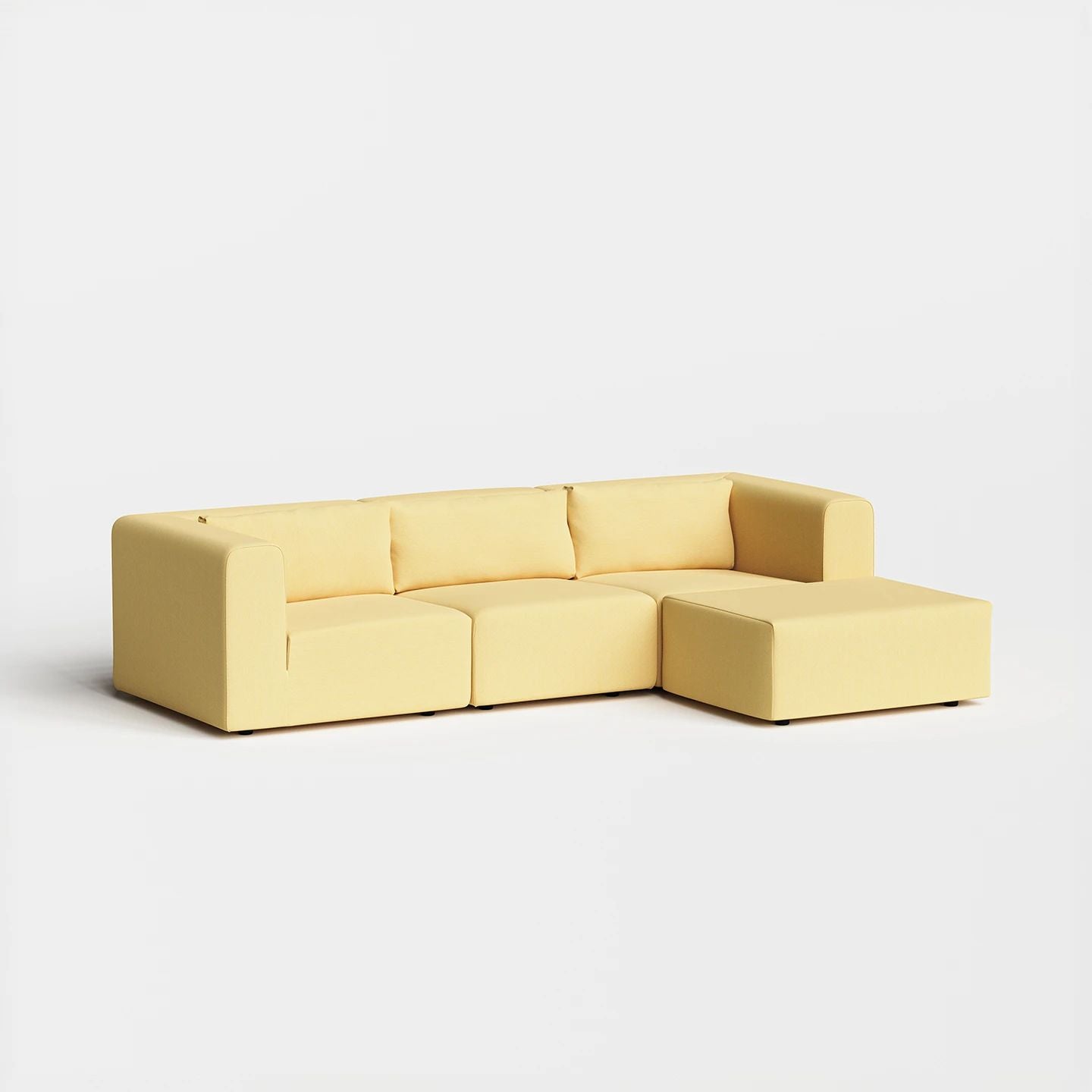 Urban Three Seater with Ottoman