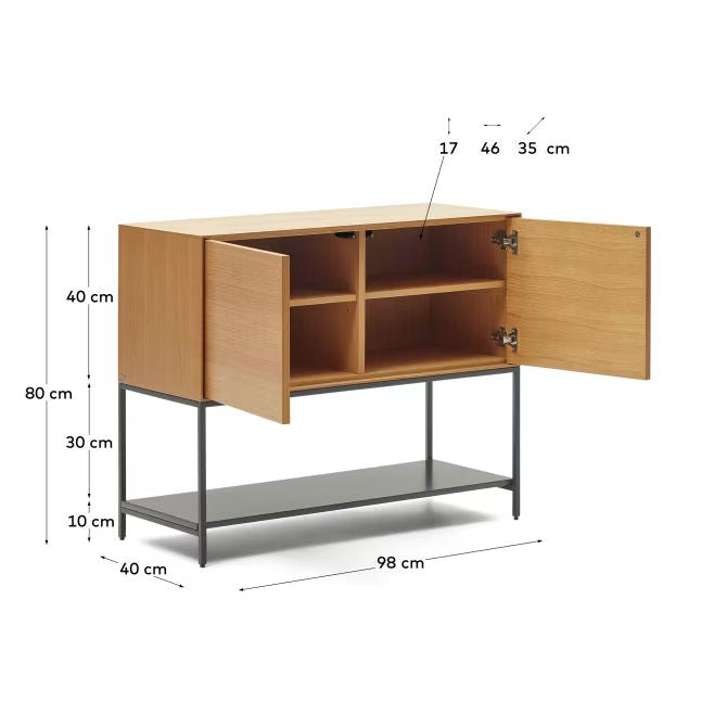 Urban 2 Door Sideboard (Natural)