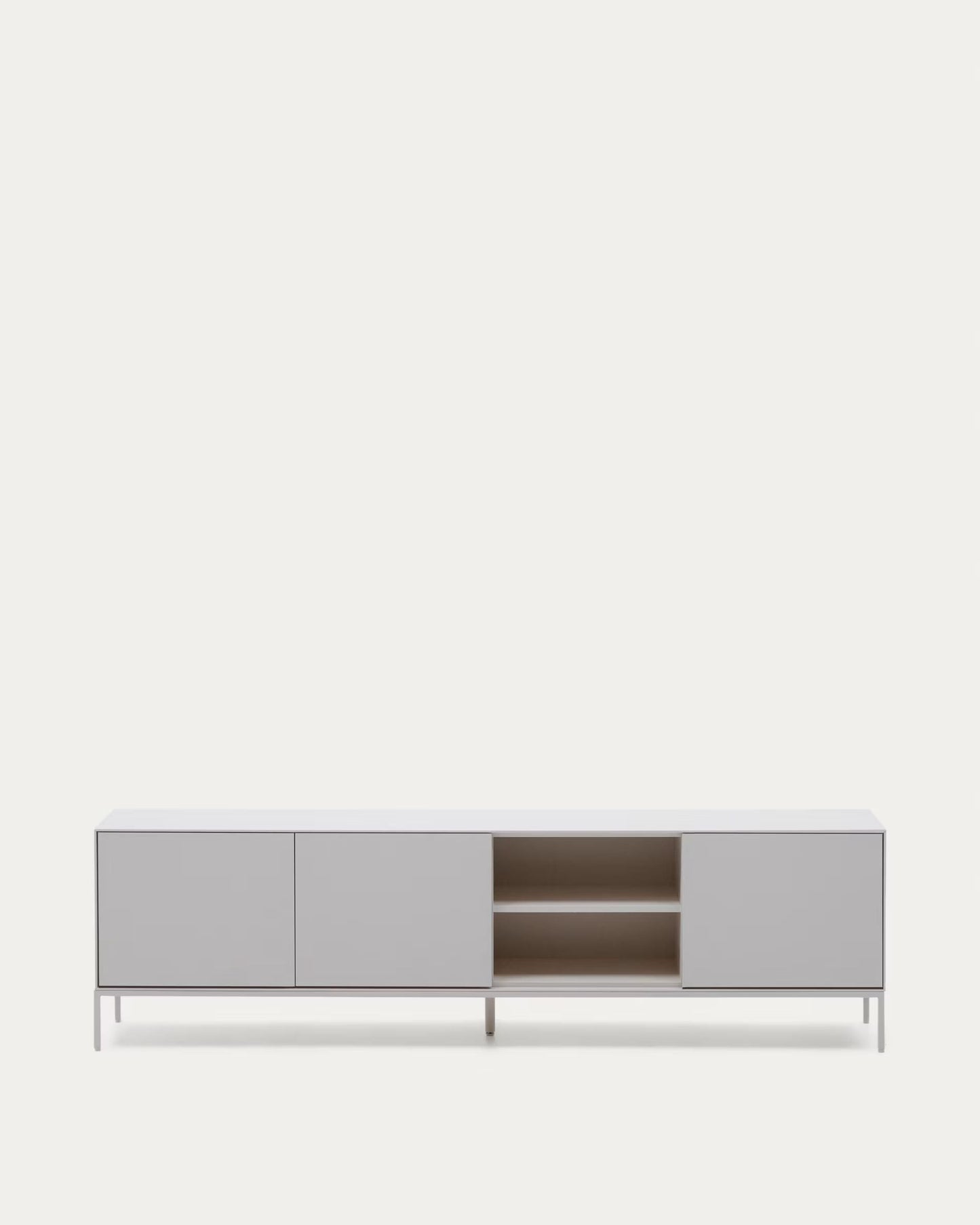 Urban 3 Door TV Unit (White)-USB8-W