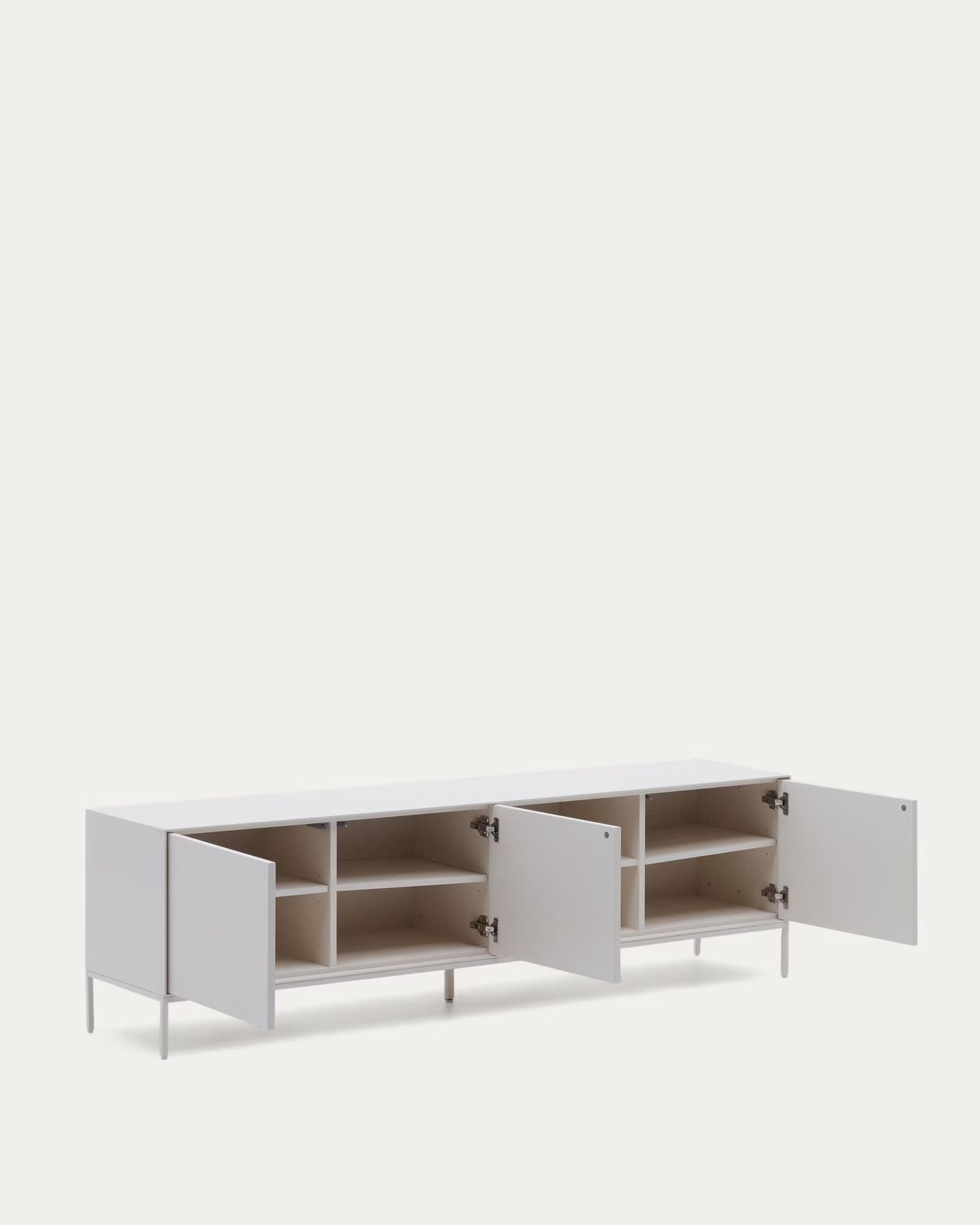 Urban 3 Door TV Unit (White)-USB8-W