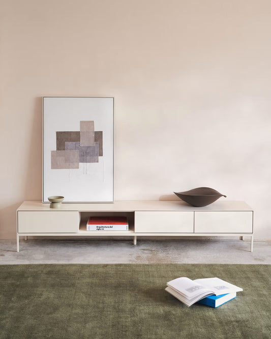 Urban Drawer TV Unit (White)-USB7-W