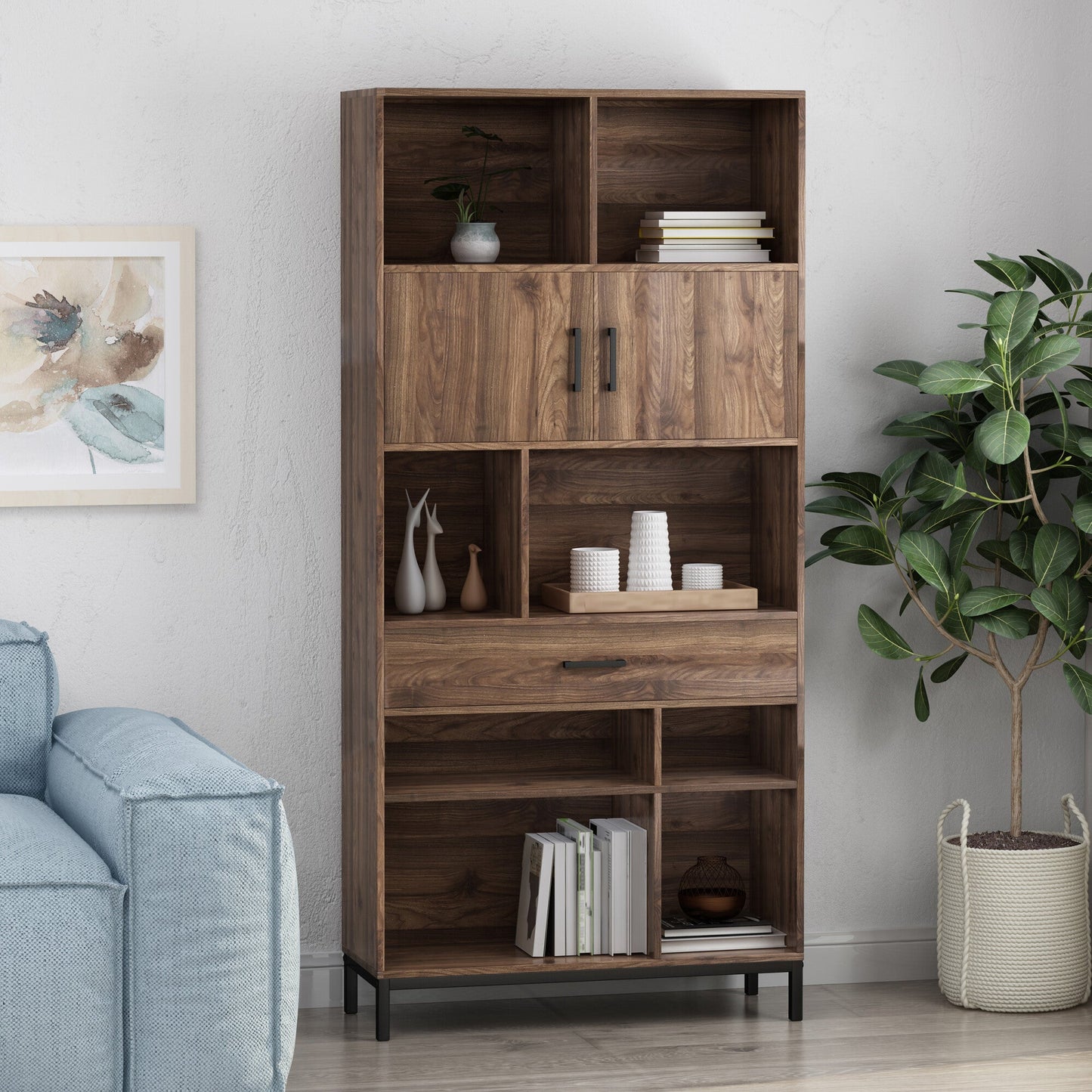 Leonia Shelving Unit ndu23